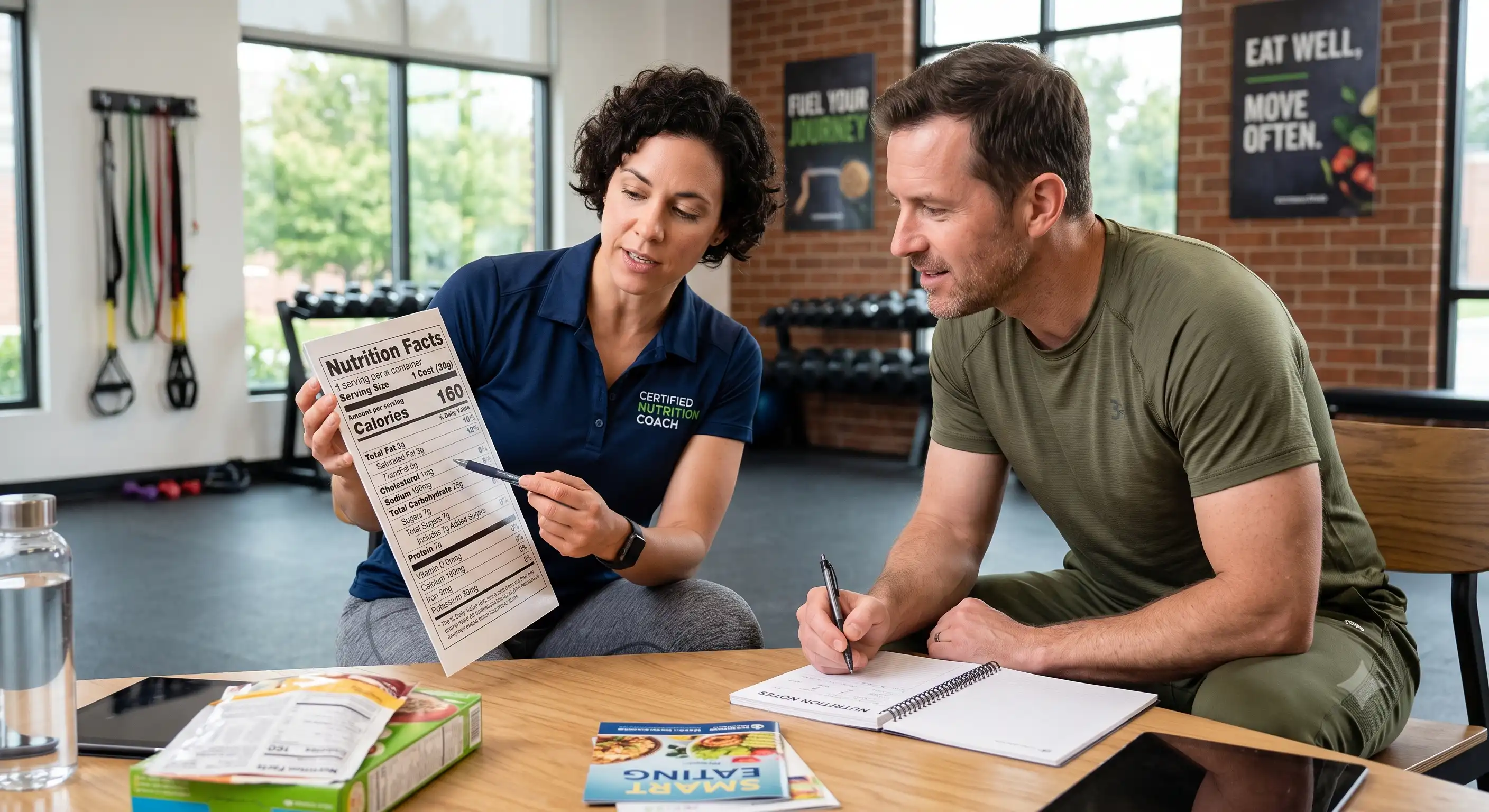 Understanding food labels and nutrition information — a core skill that general nutrition coaching certifications teach trainers to pass on to clients